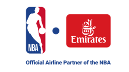 Emirates named Global Airline Partner of the National Basketball Association (NBA) and title partner of the Emirates NBA Cup